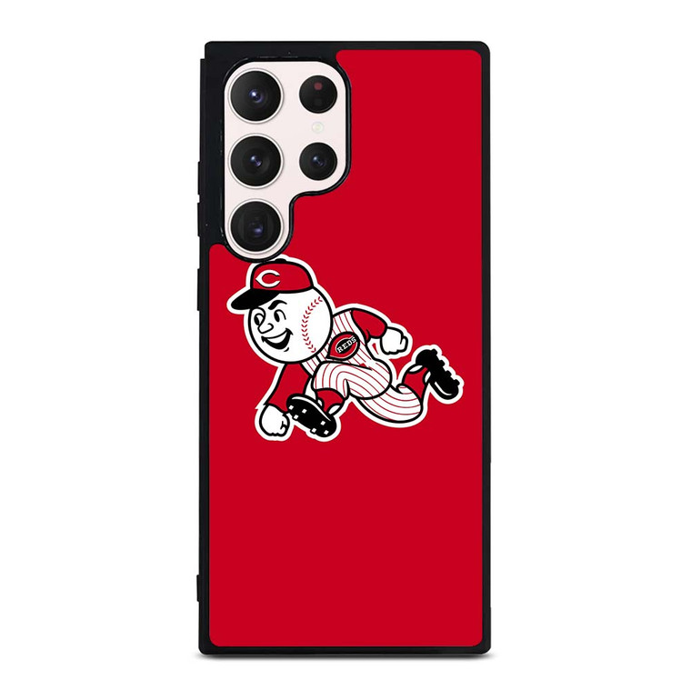 CINCINNATI REDS MASCOT MLB BASEBALL TEAM LOGO Samsung Galaxy S23 Ultra Case Cover