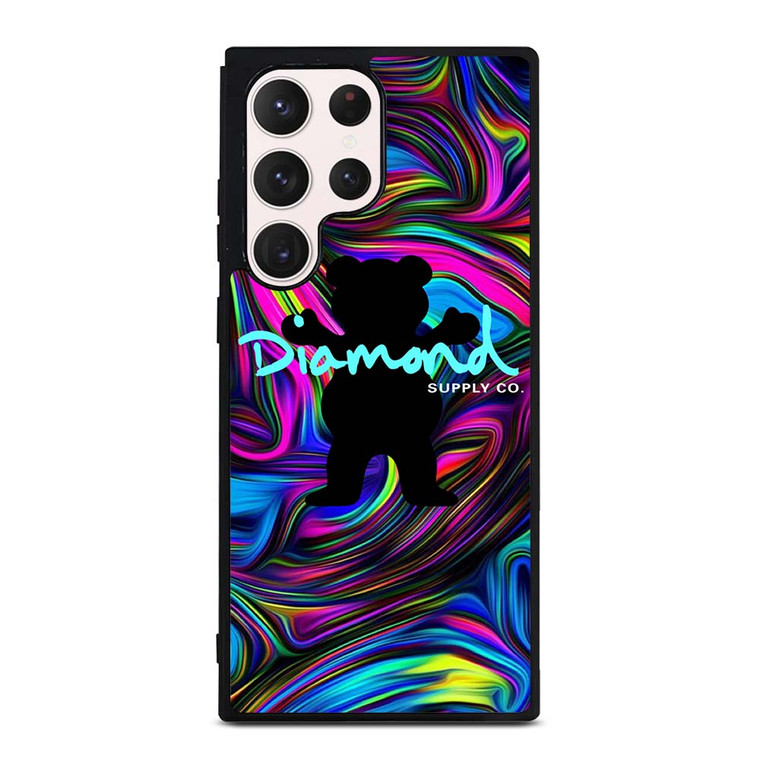 DIAMOND SUPPLY BEAR Samsung Galaxy S23 Ultra Case Cover