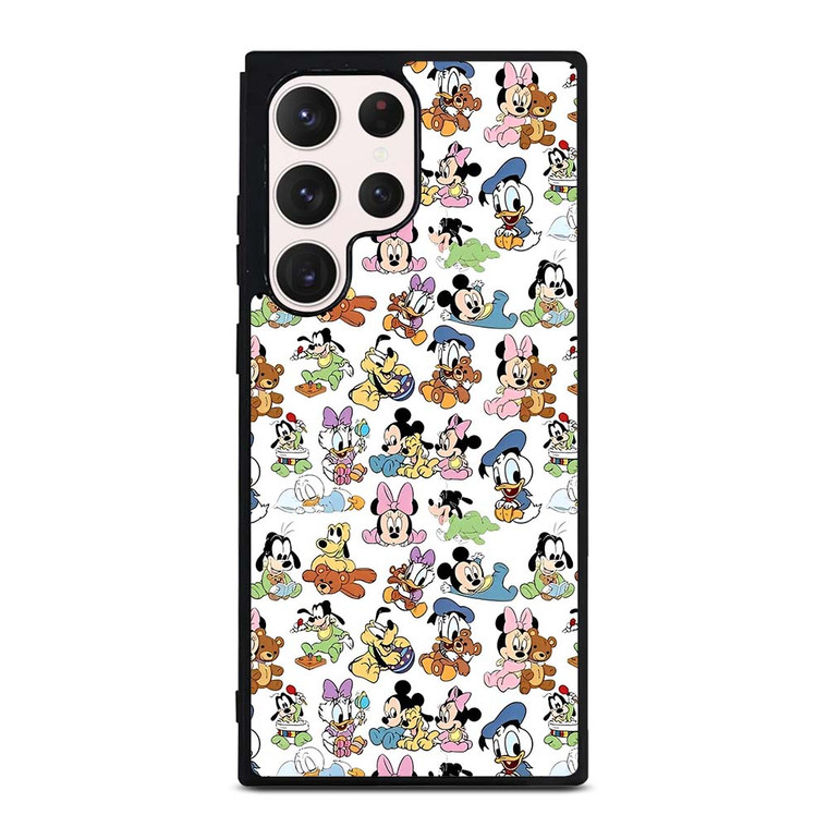 DISNEY KIDS CHARACTERS KICKEY DONALD GOOFY Samsung Galaxy S23 Ultra Case Cover