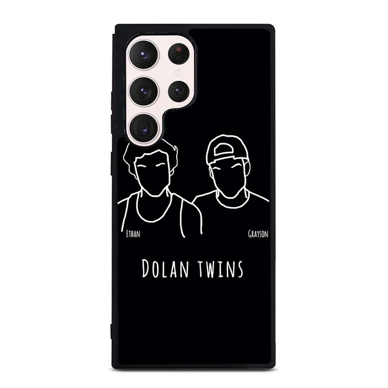 DOLAN TWINS DRAWING CARTOON Samsung Galaxy S23 Ultra Case Cover