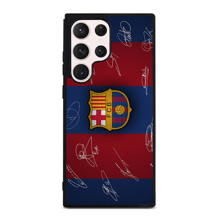 FC BARCELONA SIGNATURE Samsung Galaxy S23 Ultra Case Cover