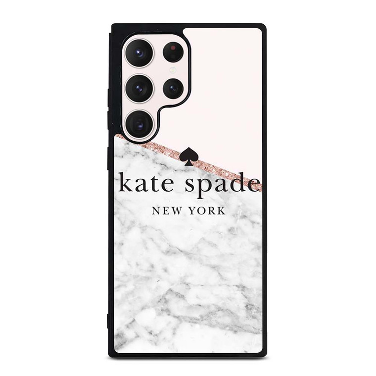 KATE SPADE NEW YORK LOGO MARBLE ICON Samsung Galaxy S23 Ultra Case Cover