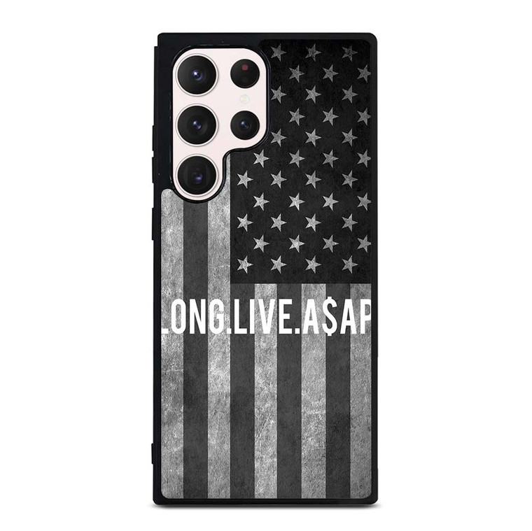 LONG LIVE ASAP ROCKY AMERICAN FLAG Samsung Galaxy S23 Ultra Case Cover