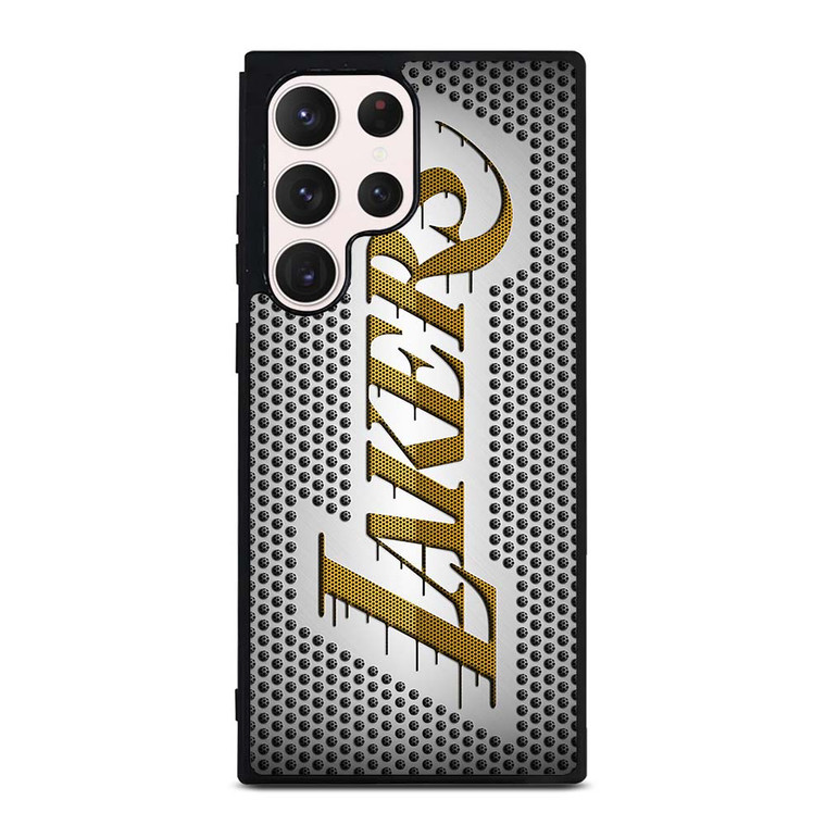 LOS ANGELES LAKERS METAL LOGO Samsung Galaxy S23 Ultra Case Cover