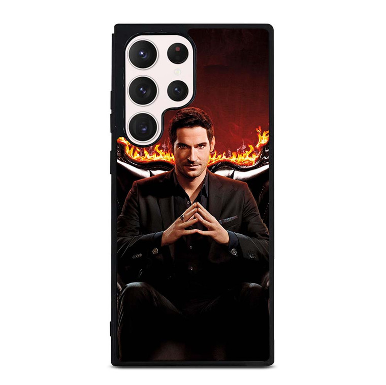 LUCIFER MOVIES FIRE Samsung Galaxy S23 Ultra Case Cover
