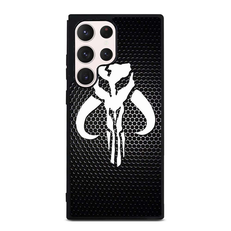MANDALORIAN METAL CARBON LOGO Samsung Galaxy S23 Ultra Case Cover
