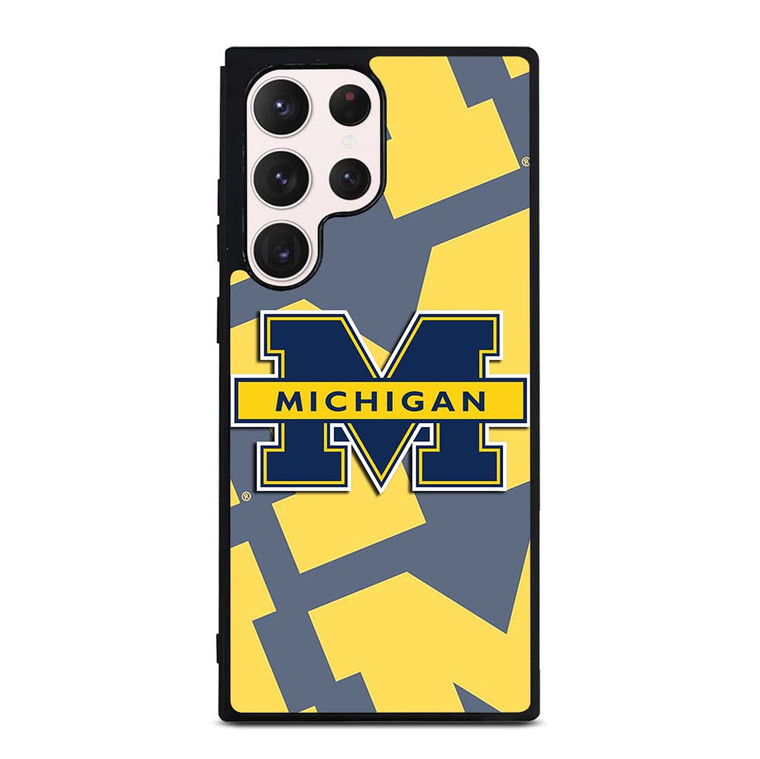 MICHIGAN WOLVERINES LOGO Samsung Galaxy S23 Ultra Case Cover