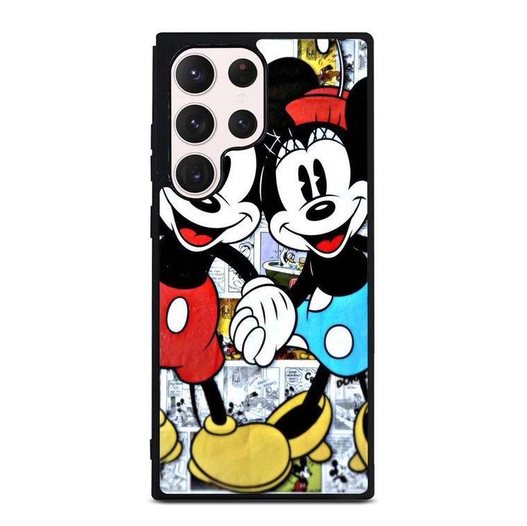 MICKEY AND MINNIE MOUSE DISNEY COMIC Samsung Galaxy S23 Ultra Case Cover