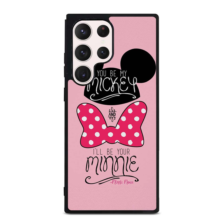 MICKEY MINNIE MOUSE DISNEY QUOTE Samsung Galaxy S23 Ultra Case Cover