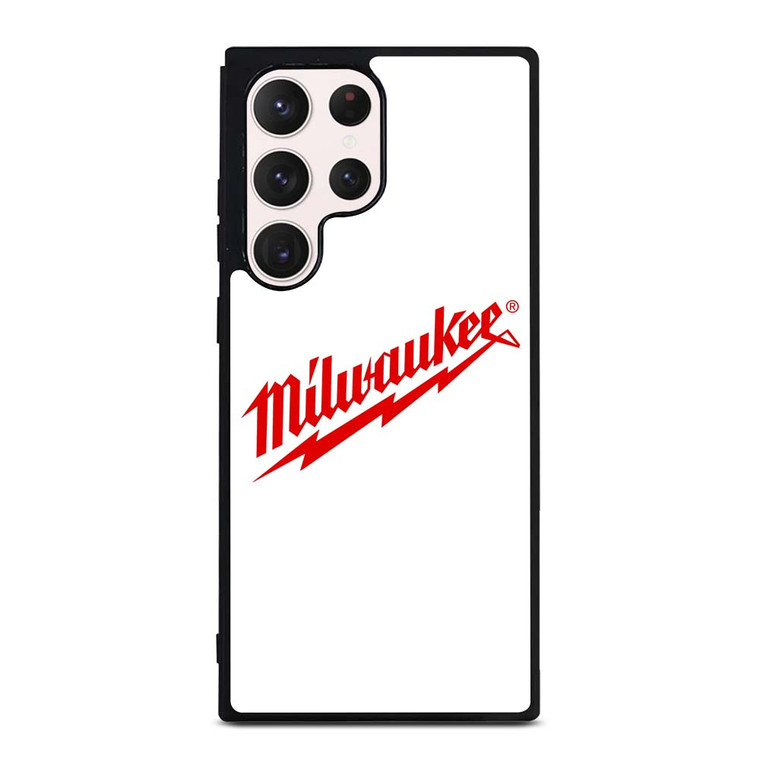 MILWAUKEE TOOL LOGO WHITE Samsung Galaxy S23 Ultra Case Cover
