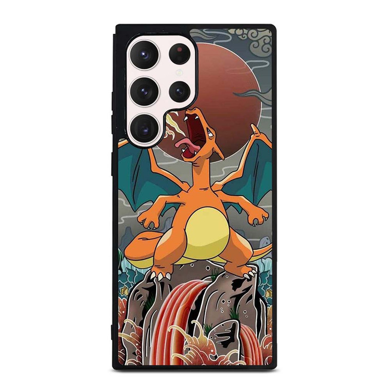POKEMON POCKET MONSTERS CHARIZAR ART Samsung Galaxy S23 Ultra Case Cover