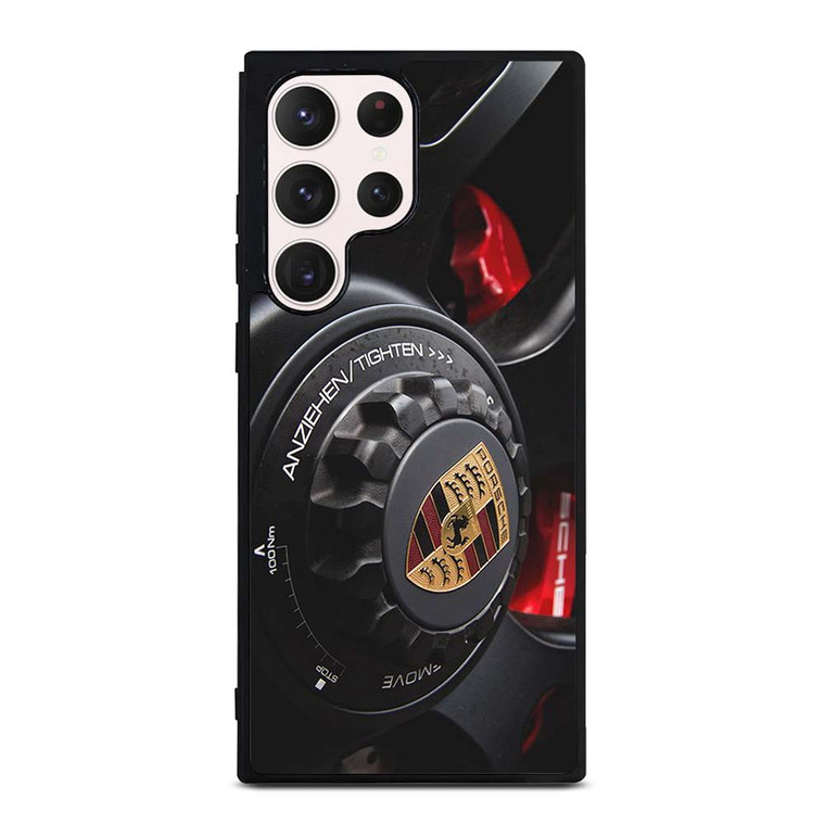 PORSCHE WHEEL LOGO ICON Samsung Galaxy S23 Ultra Case Cover