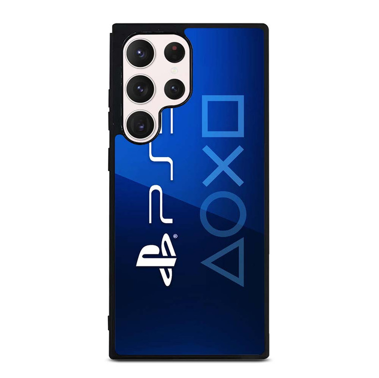 PS5 PLAYSTATION 5 LOGO BLUE Samsung Galaxy S23 Ultra Case Cover