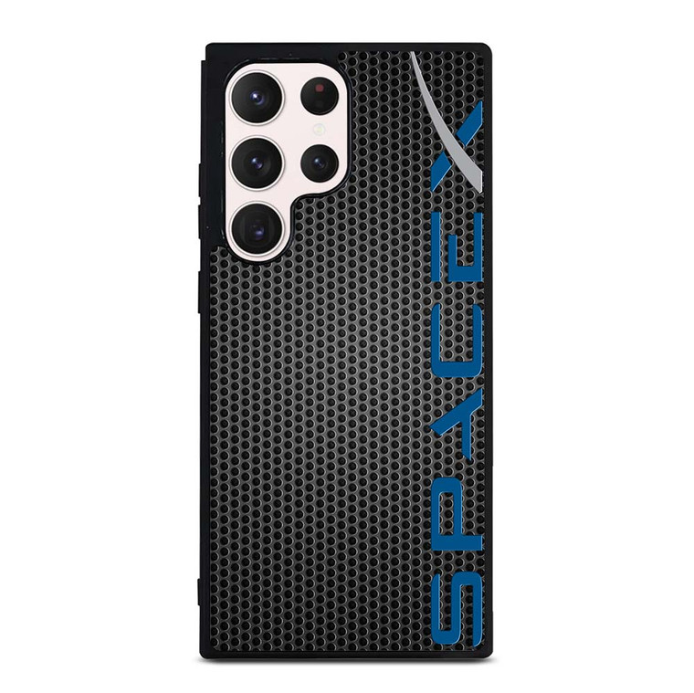 SPACE X LOGO METAL Samsung Galaxy S23 Ultra Case Cover