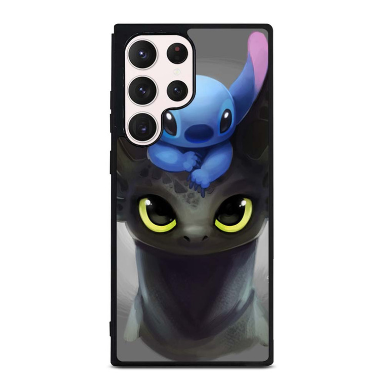 TOOTHLESS AND STITCH Samsung Galaxy S23 Ultra Case Cover