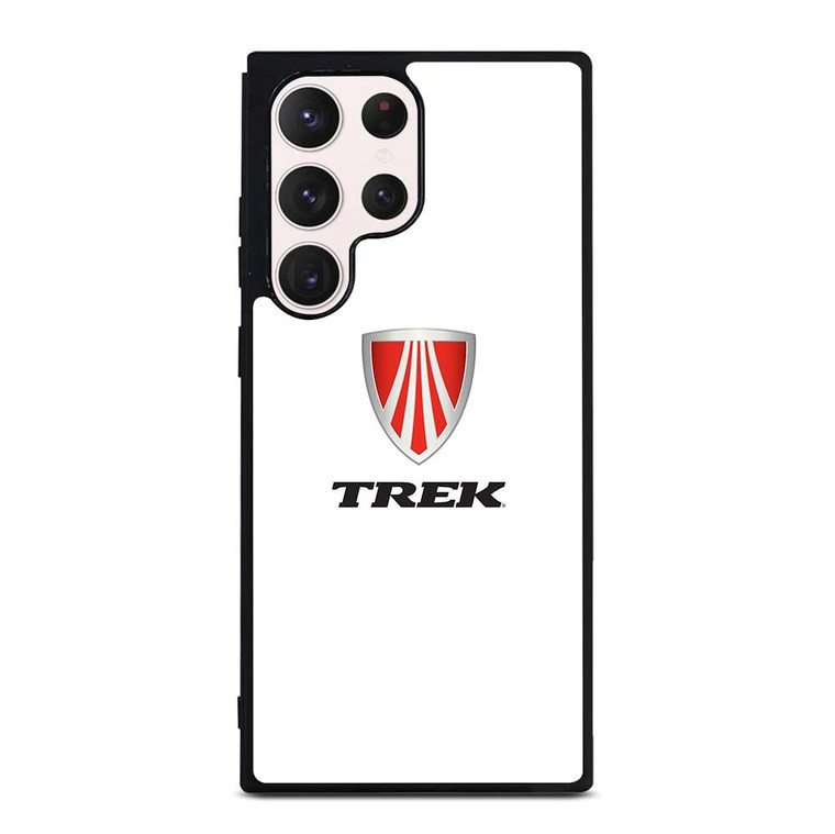 TREK BIKE LOGO WHITE Samsung Galaxy S23 Ultra Case Cover