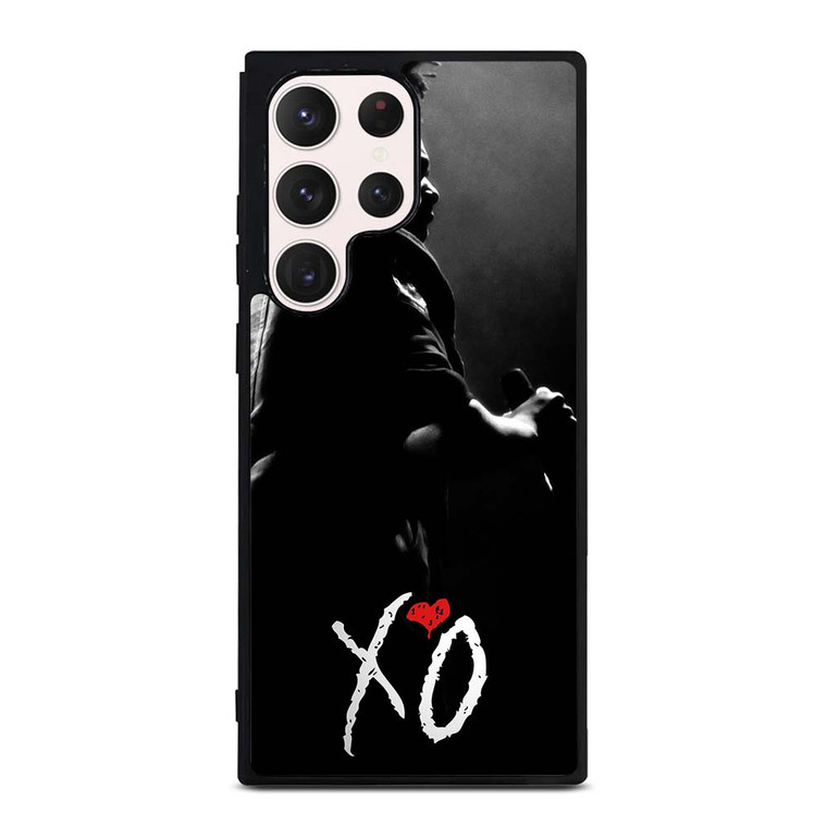 XO THE WEEKND LOGO BLACK WHITE Samsung Galaxy S23 Ultra Case Cover