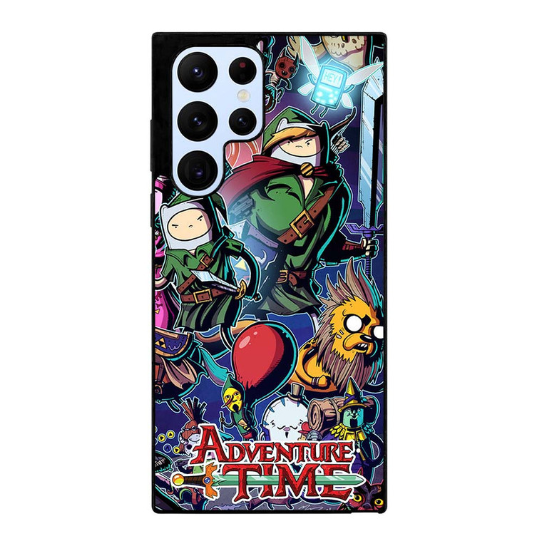 ADVENTURE TIME LEGEND OF ZELDA Samsung Galaxy S22 Ultra Case Cover