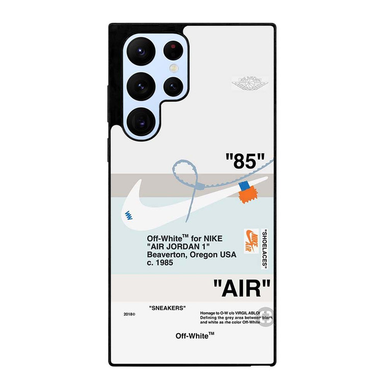 AIR JORDAN OFF WHITE NIKE SNEAKERS Samsung Galaxy S22 Ultra Case Cover