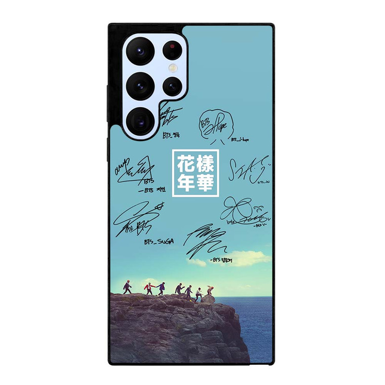 BANGTAN BOYS BTS SIGNATURE 2 Samsung Galaxy S22 Ultra Case Cover