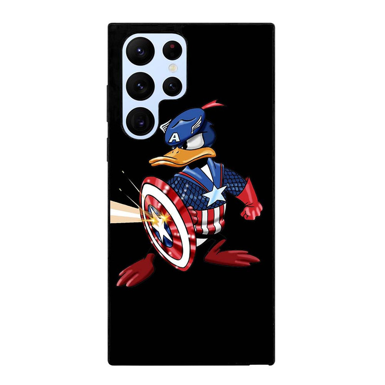 CAPTAIN AMERICA DAFFY DUCK 3 Samsung Galaxy S22 Ultra Case Cover
