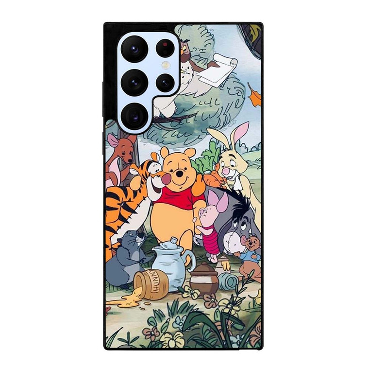 CARTOON WINNIE THE POOH AND FRIENDS DISNEY Samsung Galaxy S22 Ultra Case Cover