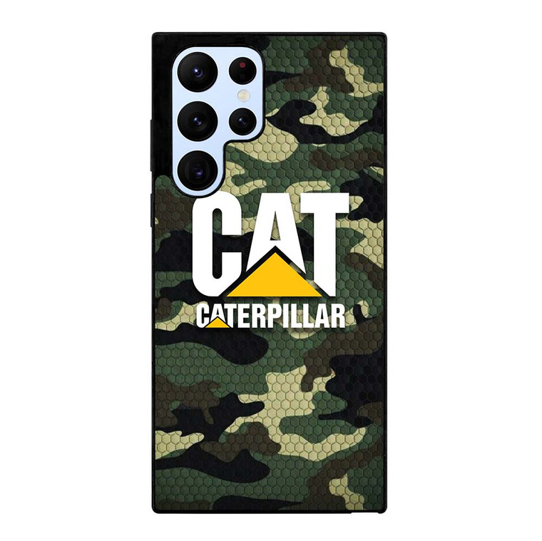 CATERPILLAT TRACTOR LOGO CAT CAMO ICON Samsung Galaxy S22 Ultra Case Cover