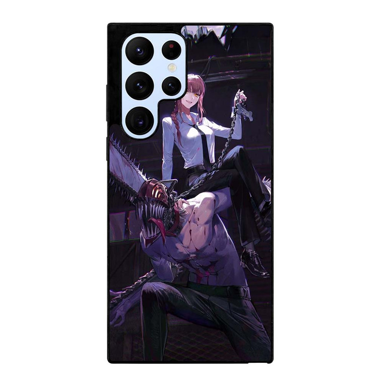 CHAINSAW MAN MANGA DENJI MAKIMA Samsung Galaxy S22 Ultra Case Cover