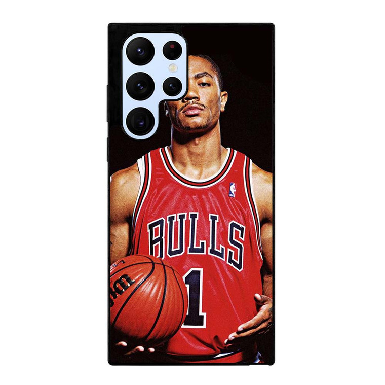 CHICAGO BULLS DERRICK ROSE Samsung Galaxy S22 Ultra Case Cover