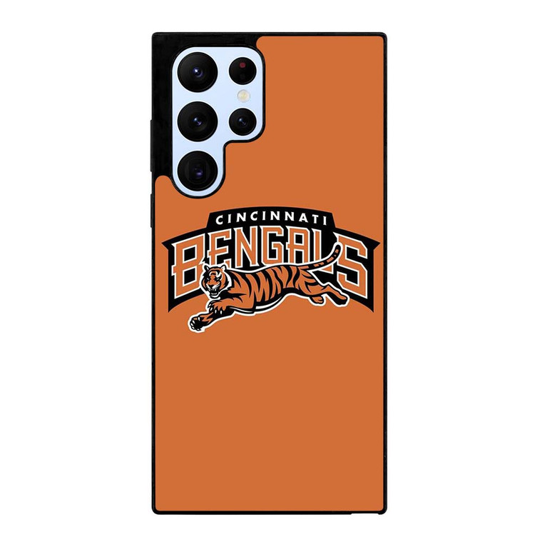 CINCINNATI BENGALS FOOTBALL LOGO NFL TEAM Samsung Galaxy S22 Ultra Case Cover
