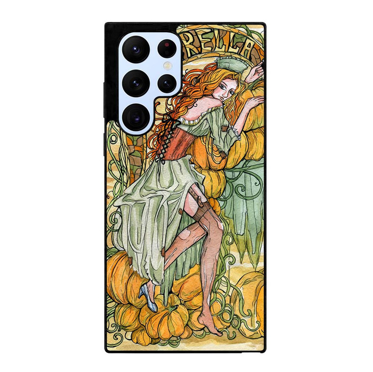 CINDERELLA ART PAINTING Disney Samsung Galaxy S22 Ultra Case Cover