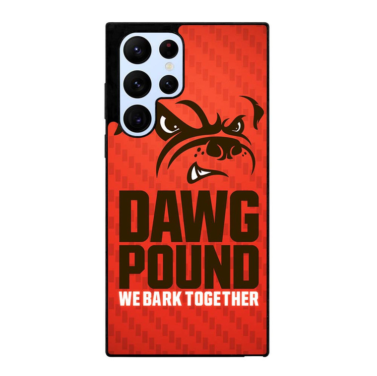 CLEVELAND BROWNS DAWG POUND Samsung Galaxy S22 Ultra Case Cover