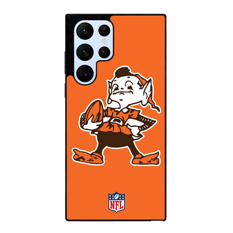 CLEVELAND BROWNS ICON NFL Samsung Galaxy S22 Ultra Case Cover