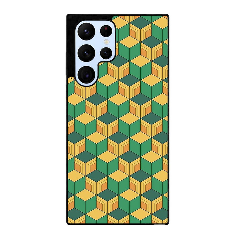 DEMON SLAYER TOMIOKA PATTERN Samsung Galaxy S22 Ultra Case Cover
