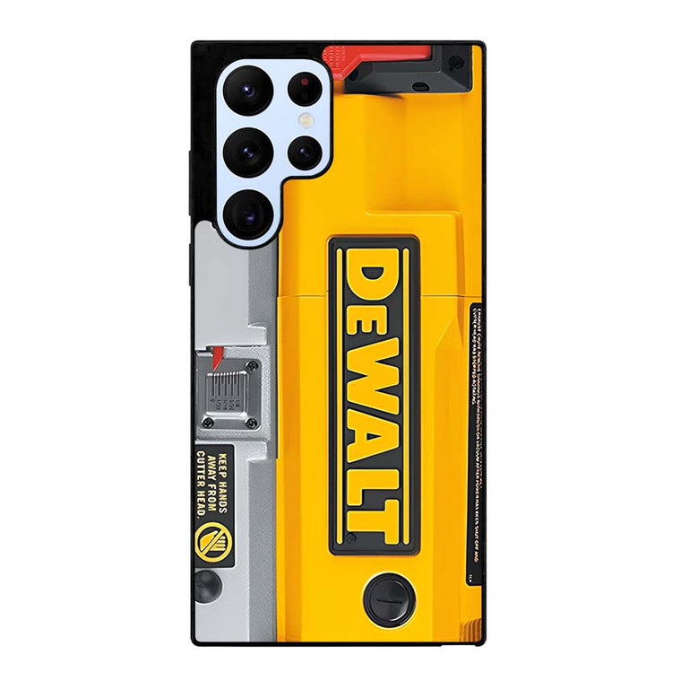 DEWALT TOOL LOGO BENCHTOP PLANER Samsung Galaxy S22 Ultra Case Cover