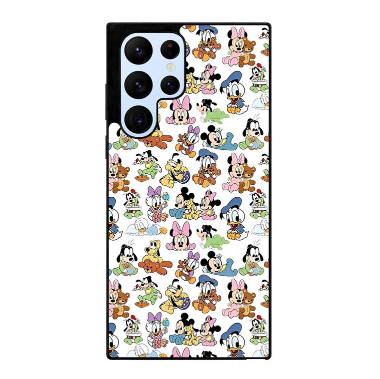 DISNEY KIDS CHARACTERS KICKEY DONALD GOOFY Samsung Galaxy S22 Ultra Case Cover