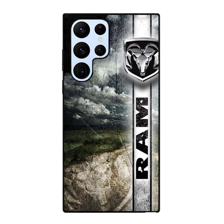 DODGE RAM LOGO CAR EMBLEM Samsung Galaxy S22 Ultra Case Cover