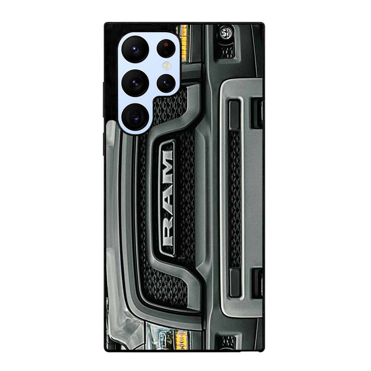 DODGE RAM TRUCK EMBLEM BLACK Samsung Galaxy S22 Ultra Case Cover