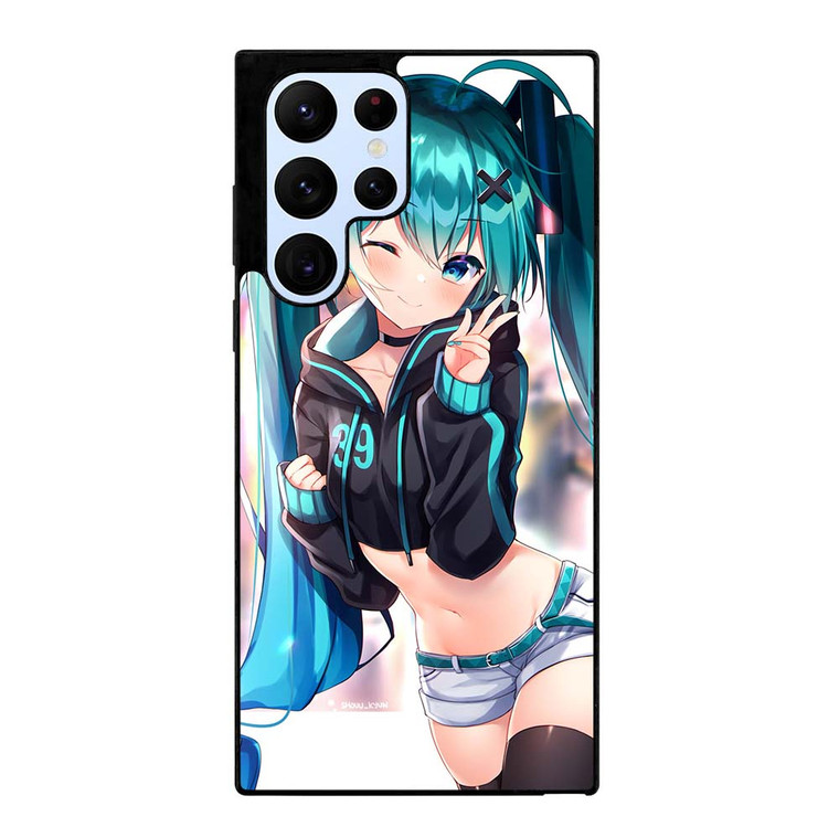 HATSUNE MIKU CUTE Samsung Galaxy S22 Ultra Case Cover