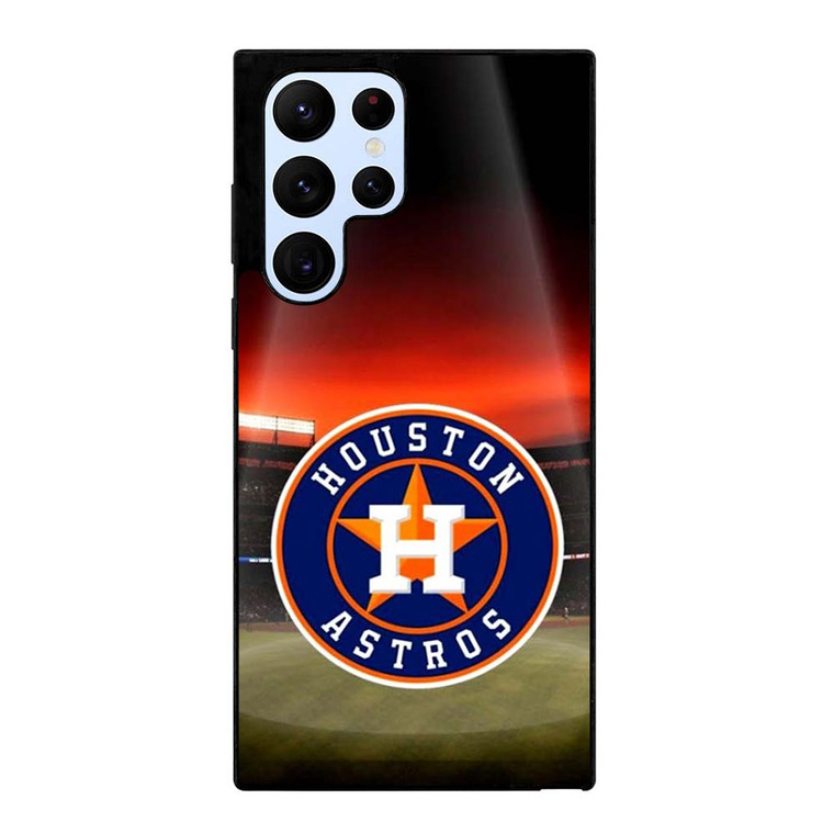 HOUSTON ASTROS MLB ICON 2 Samsung Galaxy S22 Ultra Case Cover