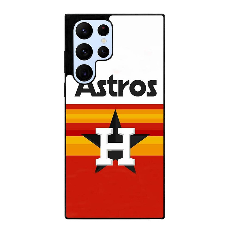HOUSTON ASTROS MLB ICON Samsung Galaxy S22 Ultra Case Cover