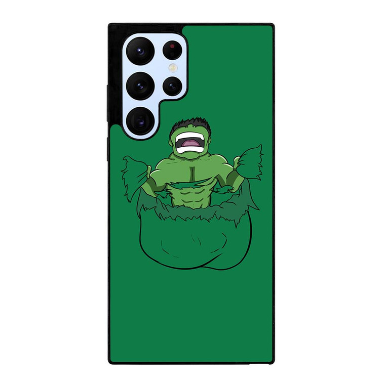 HULK POCKET MARVEL AVENGERS Samsung Galaxy S22 Ultra Case Cover