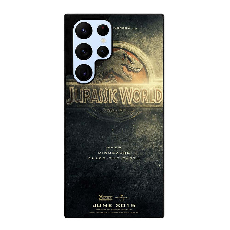 JURASSIC WORLD POSTER Samsung Galaxy S22 Ultra Case Cover