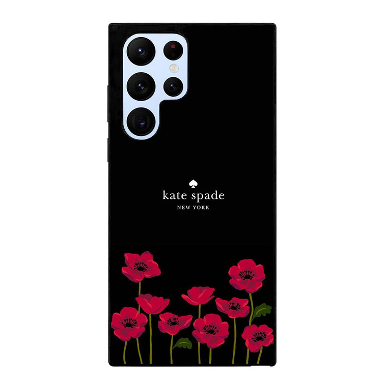 KATE SPADE NEW YORK LOGO ROSES Samsung Galaxy S22 Ultra Case Cover