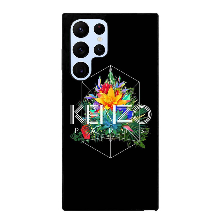 KENZO PARIS FLORAL Samsung Galaxy S22 Ultra Case Cover