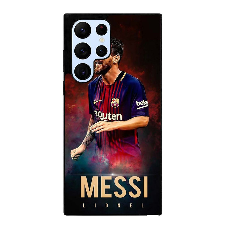 LIONEL MESSI BARCELONA 3 Samsung Galaxy S22 Ultra Case Cover