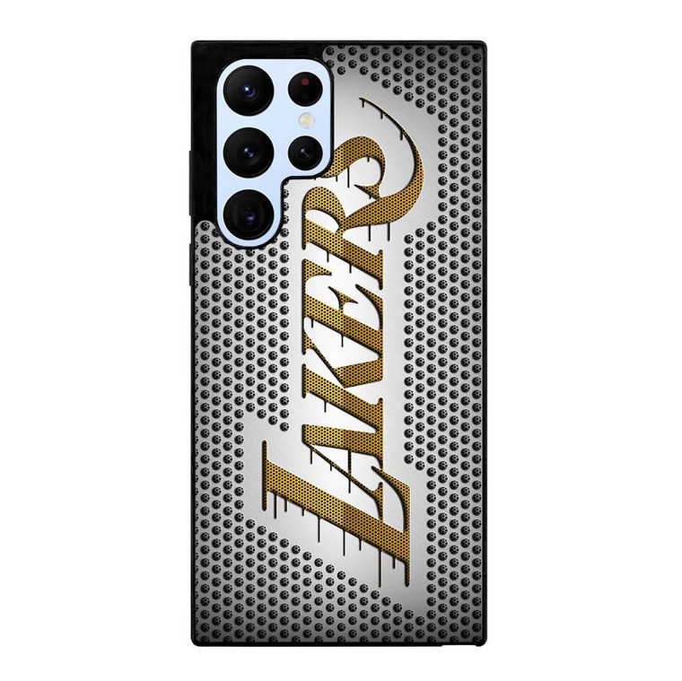 LOS ANGELES LAKERS METAL LOGO Samsung Galaxy S22 Ultra Case Cover