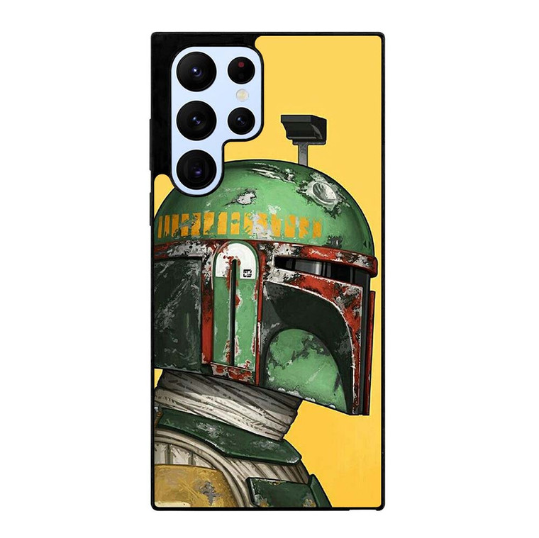 MANDALORIAN HEAD STAR WARS Samsung Galaxy S22 Ultra Case Cover
