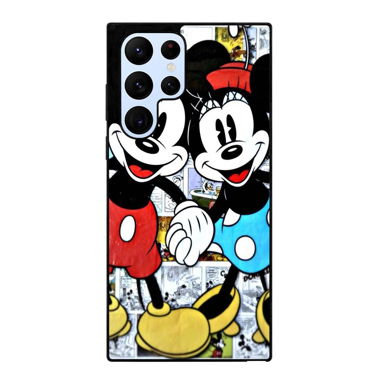 MICKEY AND MINNIE MOUSE DISNEY COMIC Samsung Galaxy S22 Ultra Case Cover