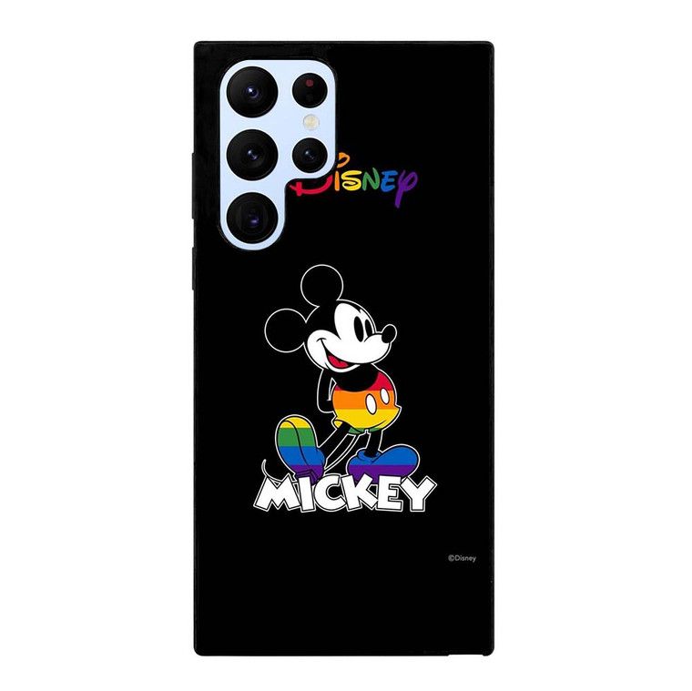 MICKEY MOUSE CARTOON BLACK DISNEY Samsung Galaxy S22 Ultra Case Cover
